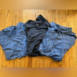 Men’s Alo and LuLuLemon Exercise Shirts XL 3 Pack